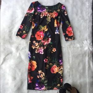 Bisou Bisou floral dress